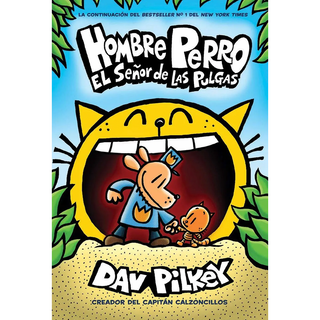 Portada del libro Hombre Perro 5: El Sr de las pulgas