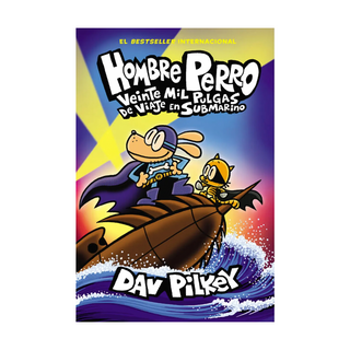 Portada del libro Hombre Perro #11: Veinte Mil Pulgas de Viaje En Submarino