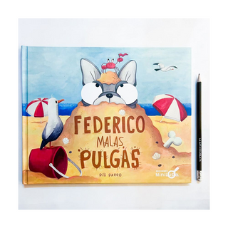 Portada del libro Federico malas pulgas