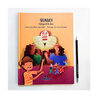 Portada del libro Shavuot entrega de la Torá