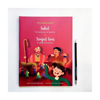 Portada del libro Sukot: la travesía por el desierto y Simjat Torá: la alegría de la Torá