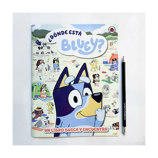 Portada del libro Dónde está Bluey?