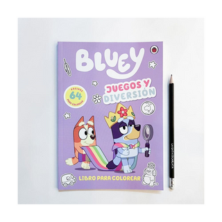 Portada del libro Bluey: Juegos y diversión
