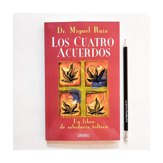 Portada del libro Los cuatro acuerdos
