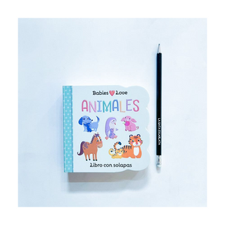 Portada del libro Babies love - animales