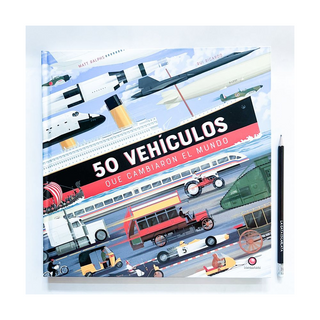 Portada del libro 50 vehículos que cambiaron el mundo
