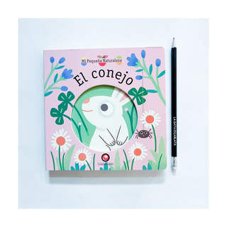 Portada del libro Mi pequeña naturaleza – el conejo