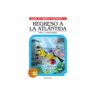 Portada del libro Elige tu propia aventura - regreso a la Atlántida