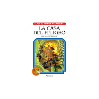 Portada del libro Elige tu propia aventura - la casa del peligro