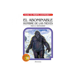 Portada del libro Elige tu propia aventura- el abominable hombre de las nieves