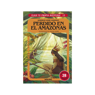 Portada del libro Elige tu propia aventura -perdidos en el amazonas