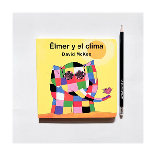 Portada del libro Élmer y el clima