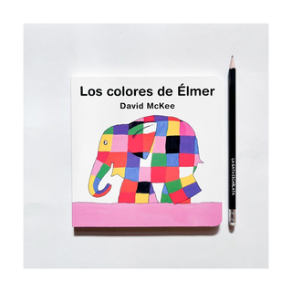 Portada del libro Los colores de Élmer