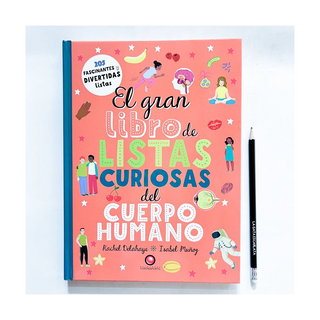 Portada del libro El gran libro de listas curiosas del cuerpo humano