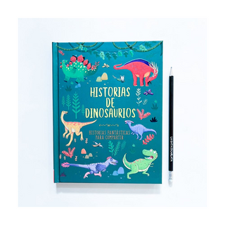 Portada del libro Historias para compartir - historias de dinosaurios