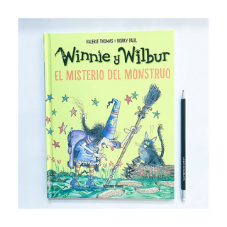 Portada del libro Winnie y Wilbur. El misterios del monstruo