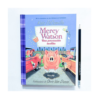 Portada del libro Mercy Watson una persecución insólita