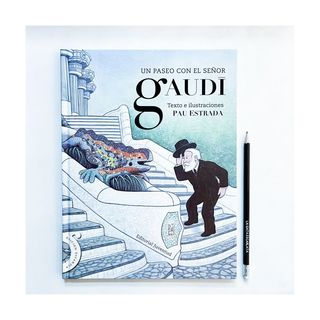 Portada del libro Un paseo con el señor Gaudí (t.d.)