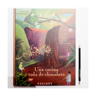 Portada del libro Una cocina toda de chocolate