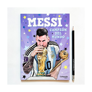 Portada del libro Messi, Campeón del mundo