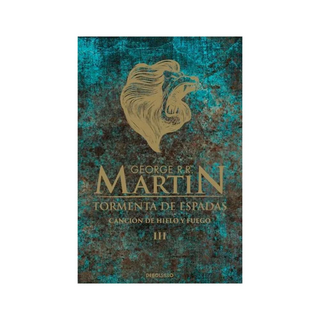 Portada del libro Canción de hielo 3 - tormenta de espadas