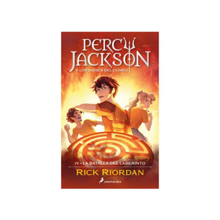 Portada del libro La batalla del laberinto (Percy Jackson)