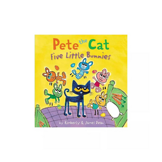 Portada del libro Pete the cat five little bunnies (Inglés)
