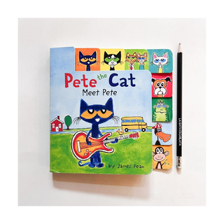 Portada del libro Pete the cat meet Pete (Inglés)