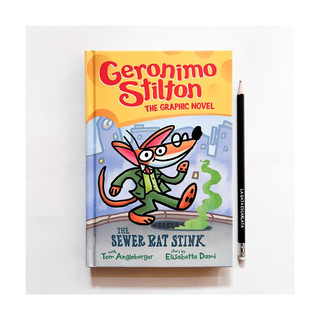 Portada del libro Geronimo Stilton the serwe rat stink (Inglés)