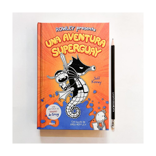 Portada del libro Rowley presenta una aventura superguay