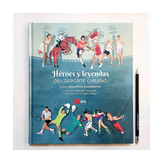 Portada del libro Héroes y leyendas del deporte chileno