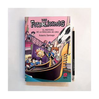 Portada del libro Futbolísimos 20: El misterio de la máscara de oro