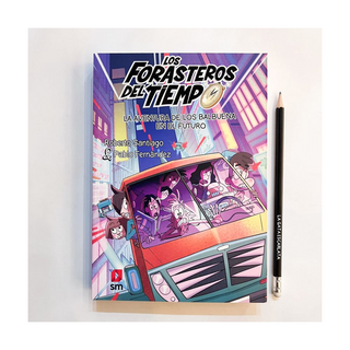 Portada del libro Forasteros del tiempo 15: La aventura de los Balbuena en el futuro