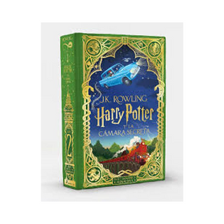 Portada del libro Harry Potter y la cámara secreta (Harry Potter edición MinaLima 2)