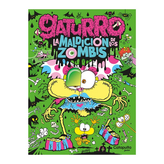 Portada del libro GATURRO: LA MALDICIÓN DE LOS ZOMBIS (TAPA BLANDA)