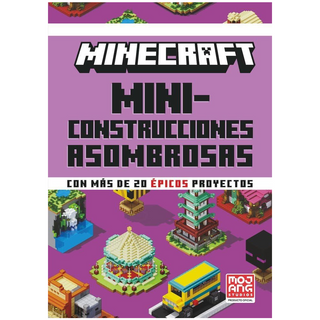 Portada del libro Minecraft. MINICONSTRUCCIONES ASOMBROSAS