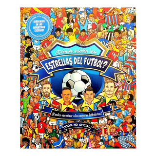 Portada del libro ¿DÓNDE ESTÁN? LAS ESTRELLAS DEL FUTBOL
