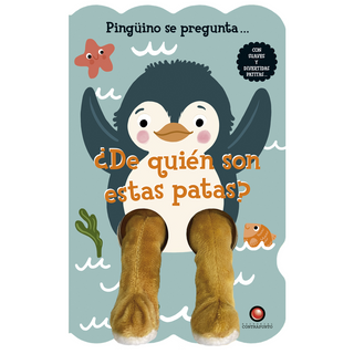 Portada del libro De quien son estas patas…? - PINGÜINO SE PREGUNTA…