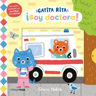 Portada del libro Gatita Rita. ¡Soy doctora!