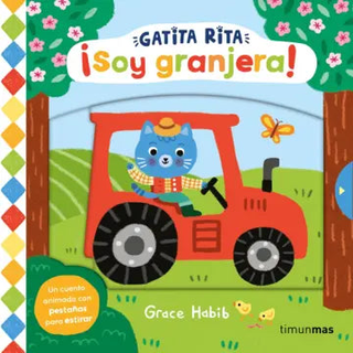 Portada del libro Gatita Rita. ¡Soy granjera!