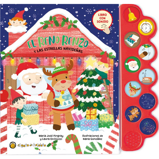 Portada del libro RENO RENZO Y LAS ESTRELLAS NAVIDEÑAS *MU