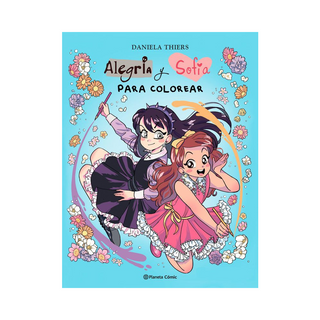 Portada del libro Alegría y Sofía para colorear