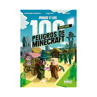 Portada del libro LOS 100 PELIGROS DE MINECRAFT