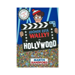 Portada del libro DONDE ESTA WALLY?-EN HOLLYWOOD (POSTER)
