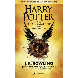 Portada del libro HARRY POTTER Y EL LEGADO MALDITO