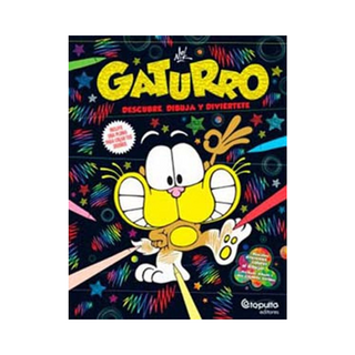 Portada del libro RASPA, DESCUBRE Y DIBUJA: GATURRO