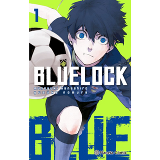 Portada del libro Blue Lock nº 01