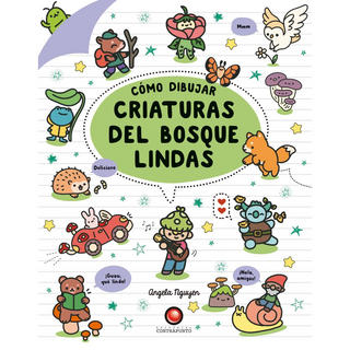 Portada del libro COMO DIBUJAR CRIATURAS LINDAS DEL BOSQUE