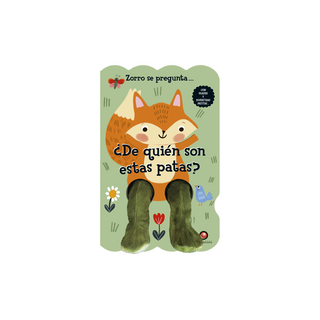 Portada del libro De quien son estas patas…? - ZORRO SE PREGUNTA…