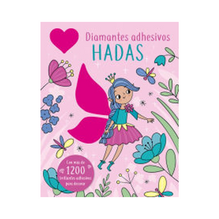 Portada del libro diamantes adhesivos - HADAS
